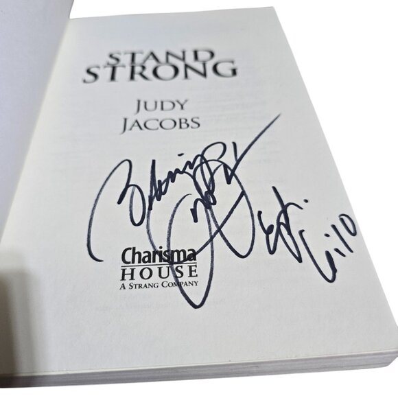 Stand Strong by Judy Jacob 2007 Paperback Autographed. - Picture 4 of 4